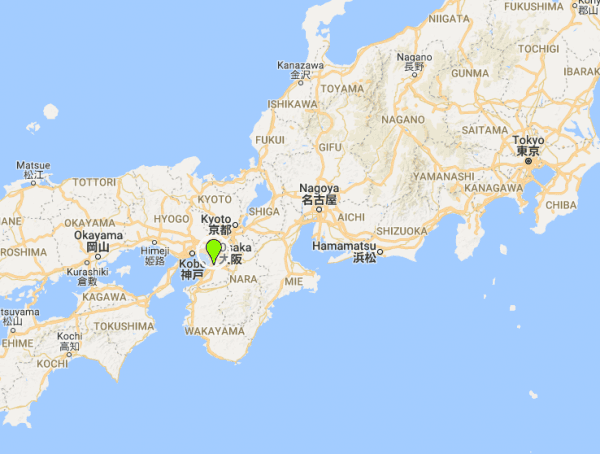 Sakai prefecture in Osaka, Japan where the tragedy took place. (Screenshot via Google Maps)