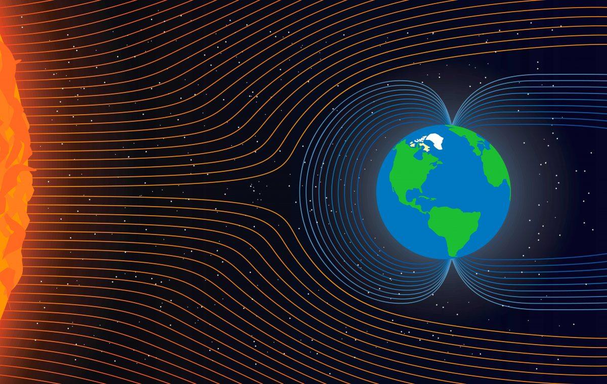 Earth's magnetic field protects us from power solar winds. (Shutterstock)