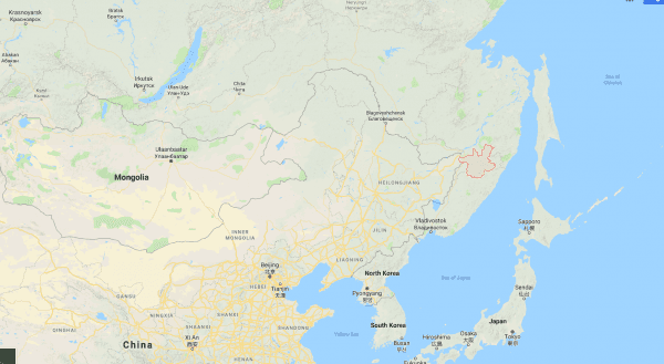 Lazo Municipal District in western Russia (Screenshot/GoogleMaps)