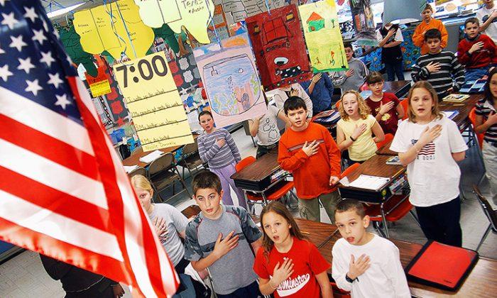 Gym Teacher Placed on Leave for Making Student Stand for Pledge of Allegiance