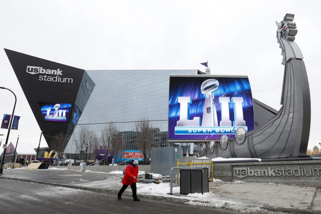 Neither Snow nor Slush Keeps Fans From Super Bowl Joy