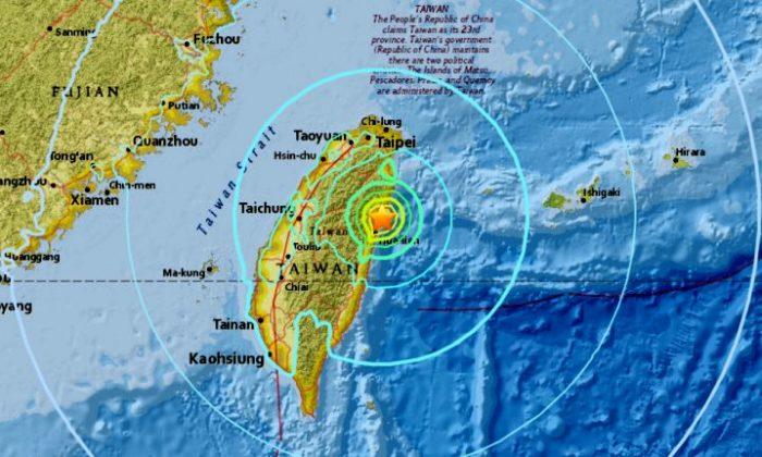 Shallow 6.4-Magnitude Earthquake Hits Northeastern Taiwan