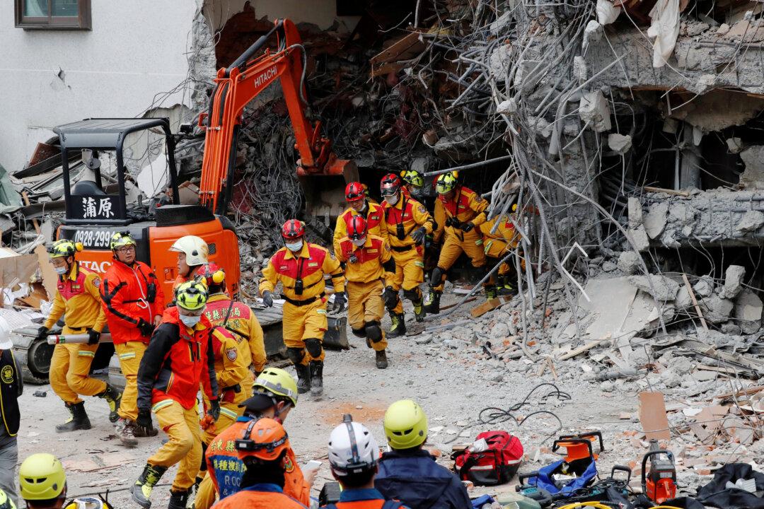 At Least Four Killed, 60 Missing After Quake Rocks Taiwan Tourist Area