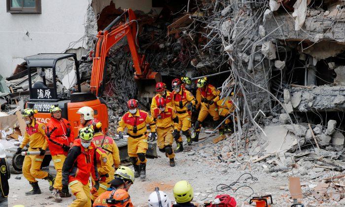 At Least Four Killed, 60 Missing After Quake Rocks Taiwan Tourist Area