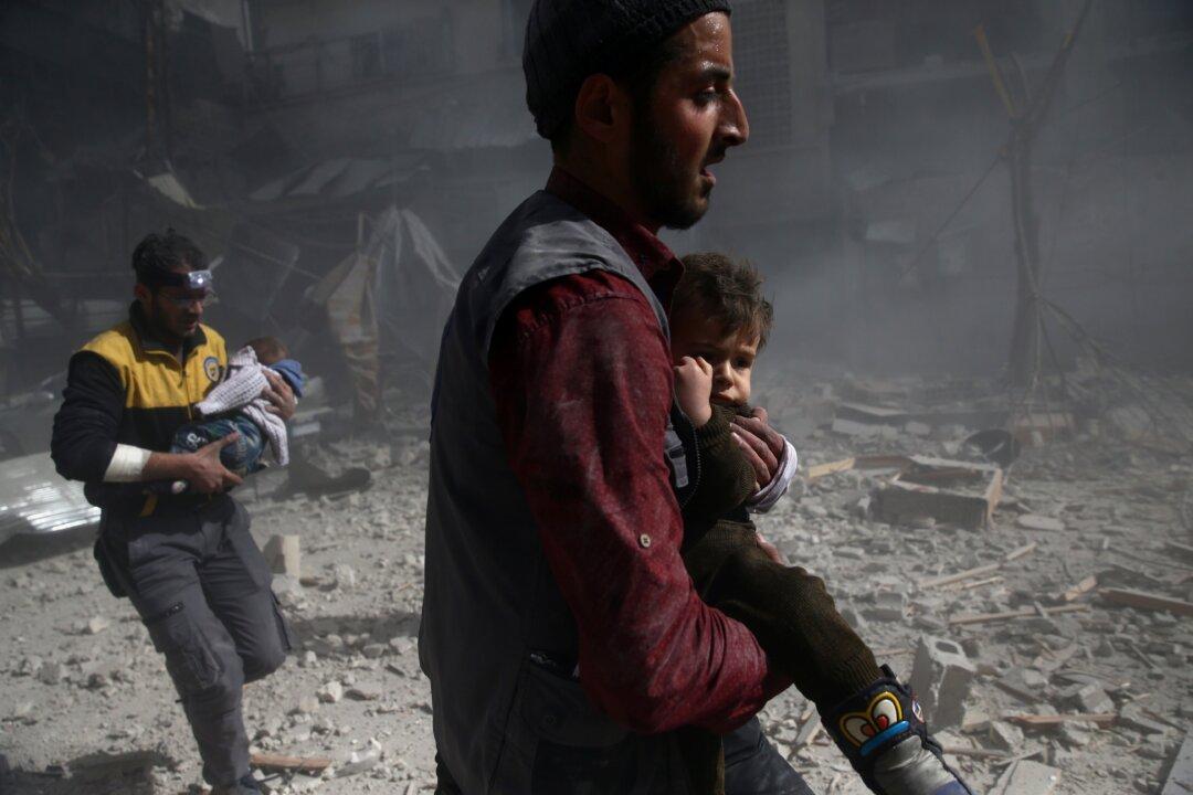 Relentless Syrian Air Strikes Kill 31, Including Children, in Eastern Ghouta
