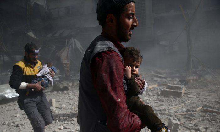 Relentless Syrian Air Strikes Kill 31, Including Children, in Eastern Ghouta