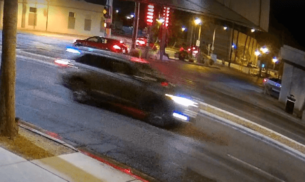 A silver, gray, or lighter blue 2016-2018 Hyundai Tucson driven by a man who allegedly shot four people, killing two, in the Las Vegas area on Jan. 29 and Feb. 2, 2018. (Las Vegas Metro Police Department)