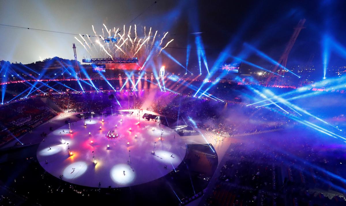 South Korea Displays Technological Prowess At Opening Ceremony Pyeongchang 2018 Winter Olympics
