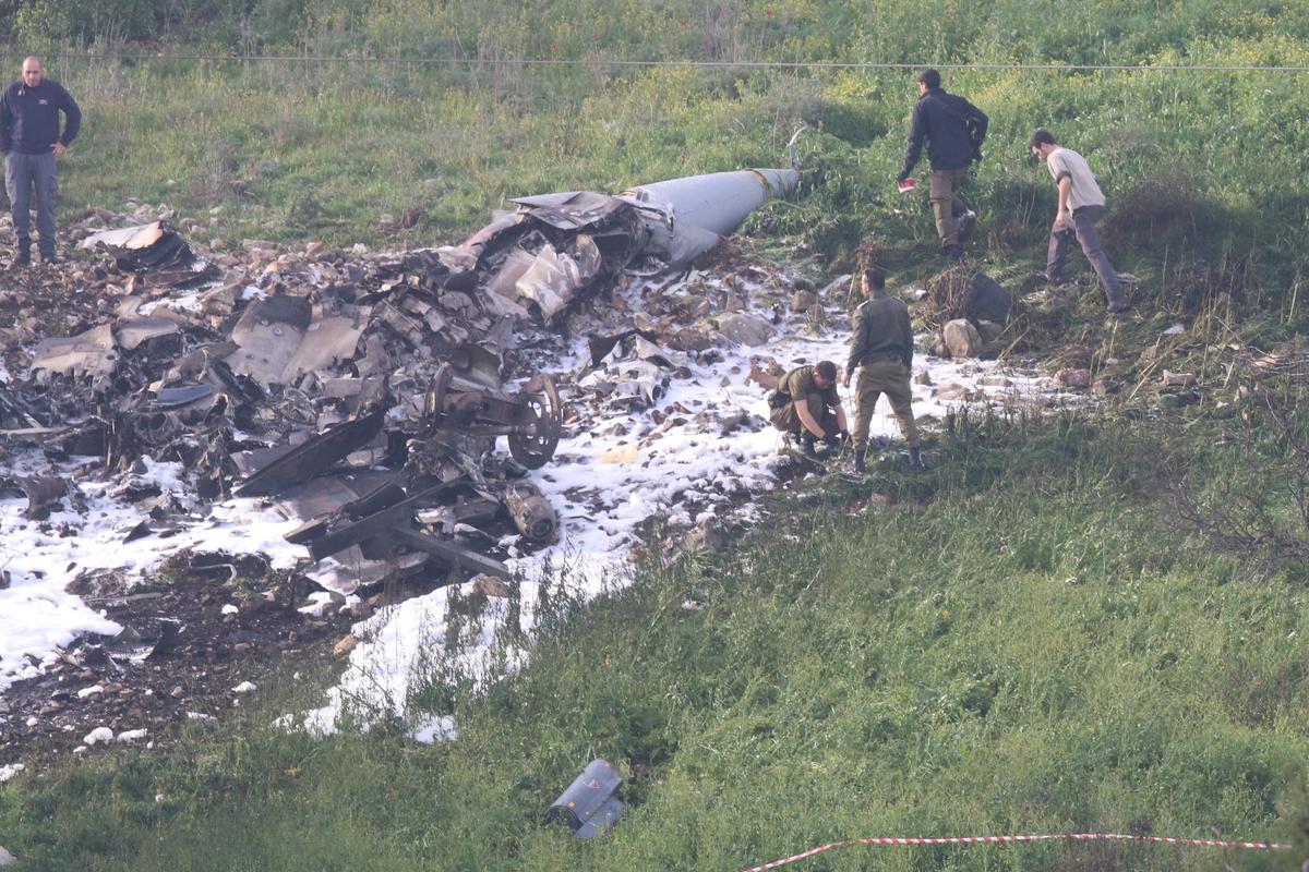 Israel Intercepts Iranian Drone in Israeli Airspace, Jet Shot Down by Syria