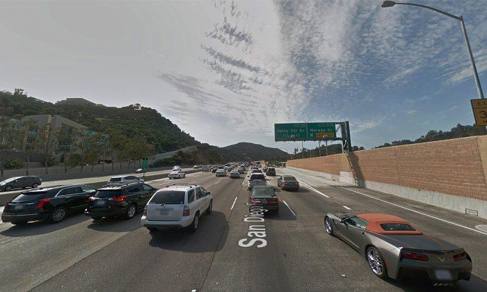 Woman in Stopped Car Killed in Collision on California’s 405 Freeway