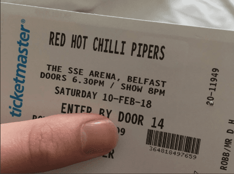 Boyfriend Mistakenly Plans Valentine’s Getaway to See Red Hot Chilli Pipers, Not Peppers