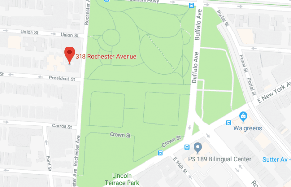 318 Rochester Ave, Brooklyn, New York. (Screenshot via Google Maps)