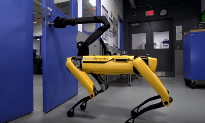 Boston Dynamics Reveals Robodog That Can Open Doors