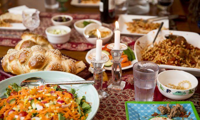 A Friday Tradition: Italian and Jewish Influences Make for an Eclectic Shabbat Dinner