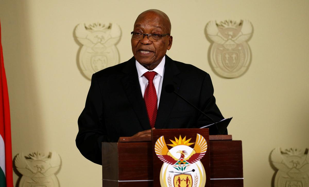 Former South African Leader Zuma Sentenced to 15 Months in Jail