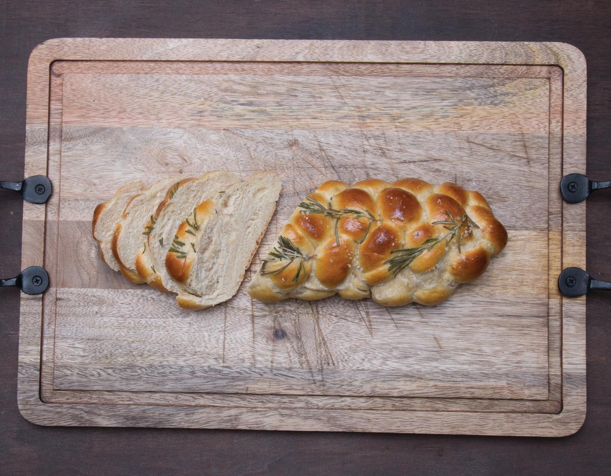 Rosemary Garlic Challah Recipe, from Shannon Sarna’s ‘Modern Jewish Baker’ Cookbook