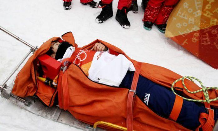 Japanese Snowboarder in Serious Crash in Olympic Halfpipe Final