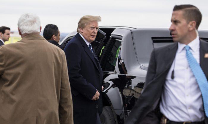 Trump Motorcade Driver Detained After Gun Discovered