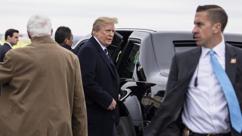 Trump Motorcade Driver Detained After Gun Discovered