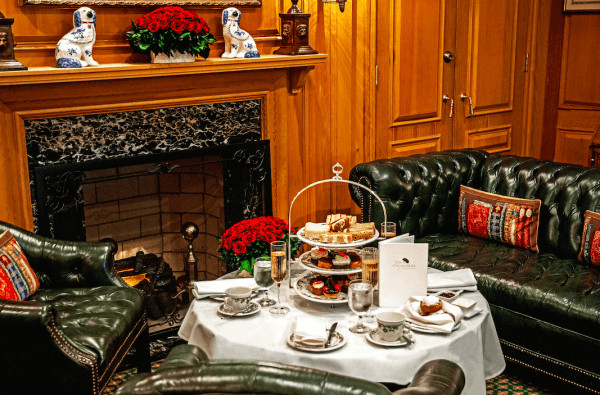 The Chesterfield offers a traditional British afternoon tea.(Courtesy of The Chesterfield Palm Beach)