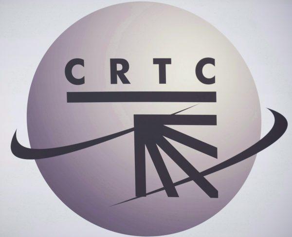 A CRTC logo is shown in Montreal in a file photo. (The Canadian Press/Graham Hughes)