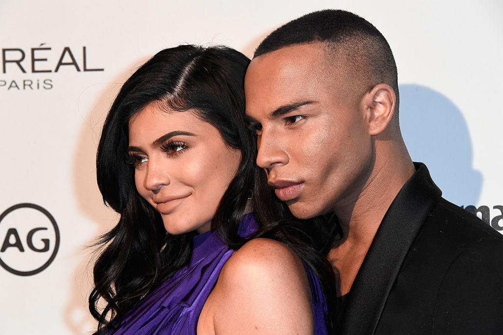 WEST HOLLYWOOD, CA - JANUARY 10: TV personality Kylie Jenner (L) and honoree Olivier Rousteing attend Marie Claire's Image Maker Awards 2017 at Catch LA on January 10, 2017 in West Hollywood, California. (Photo by Frazer Harrison/Getty Images)