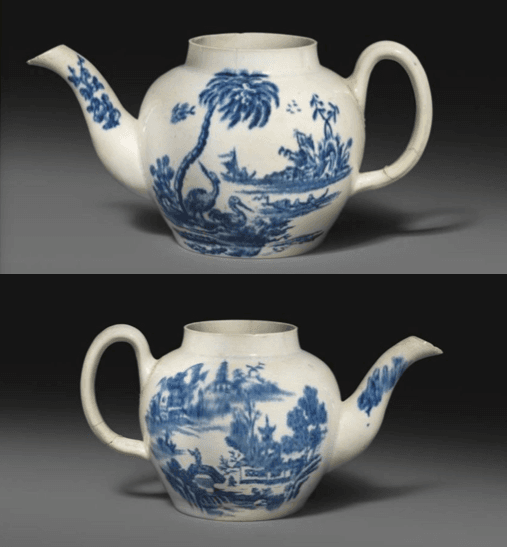 This rare teapot brought over 575,000 pounds (US$800,000) at auction. (Woolley and Wallis)