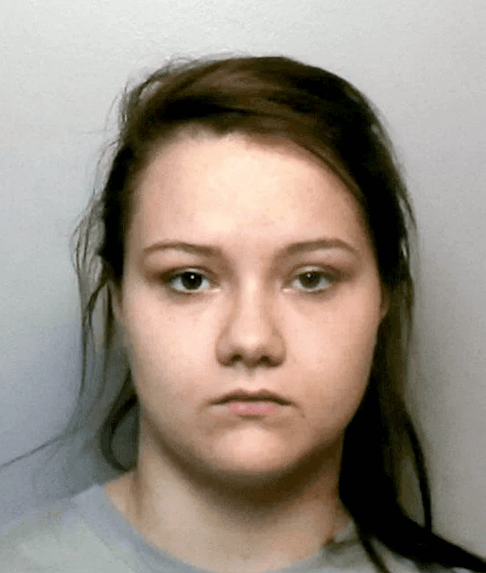 Cody-Anne Jackson was sentenced to a minimum 16 years in prison for the murder of her 2-year-old daughter. (Staffordshire Police)