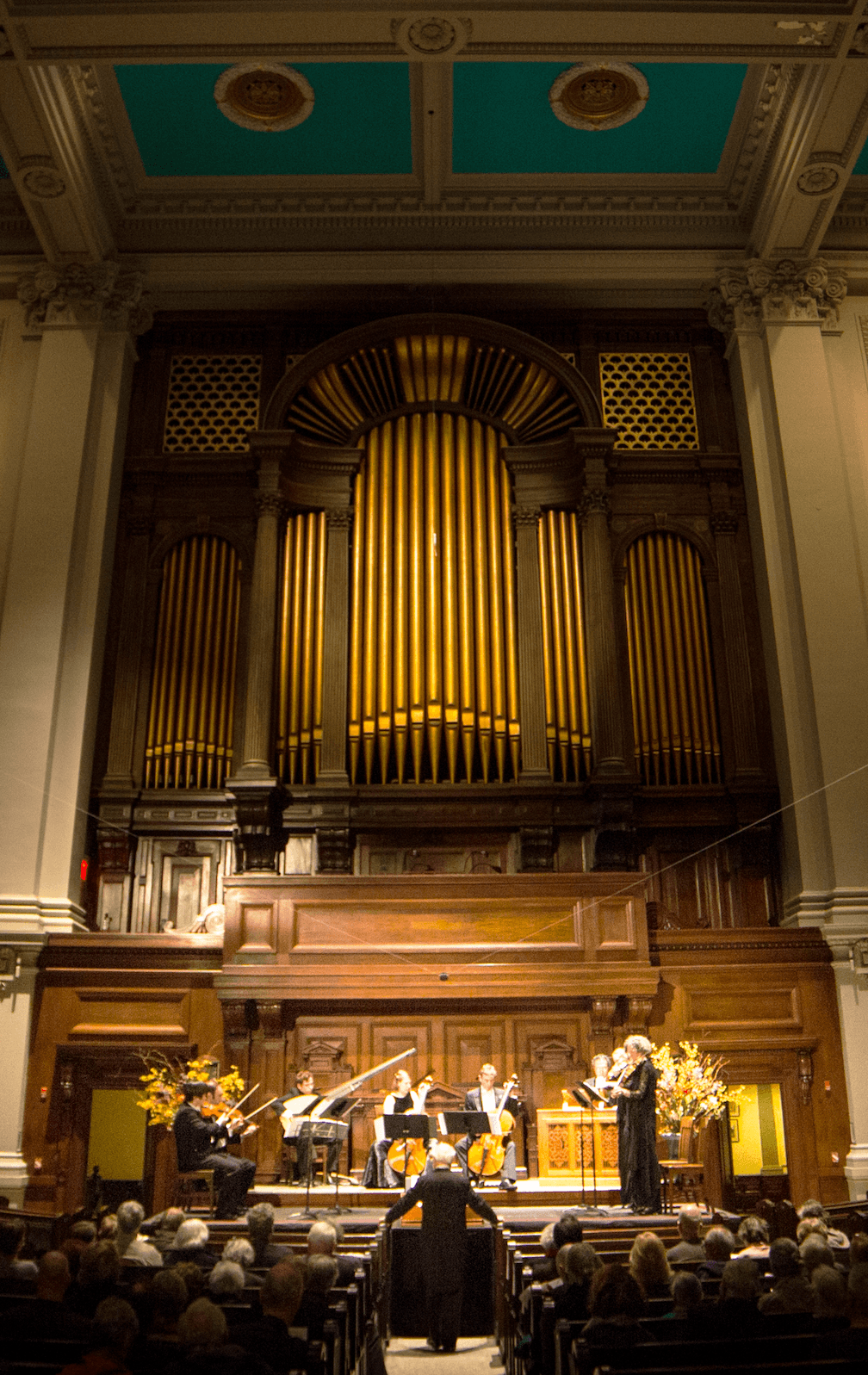 Early Music New York performs during their 43rd season at the First Church of Christ, Scientist, in New York. (Early Music Foundation)