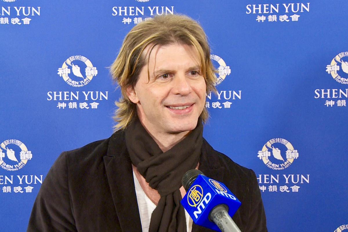 Singer Says the Emotion Behind Shen Yun Music Touches Him