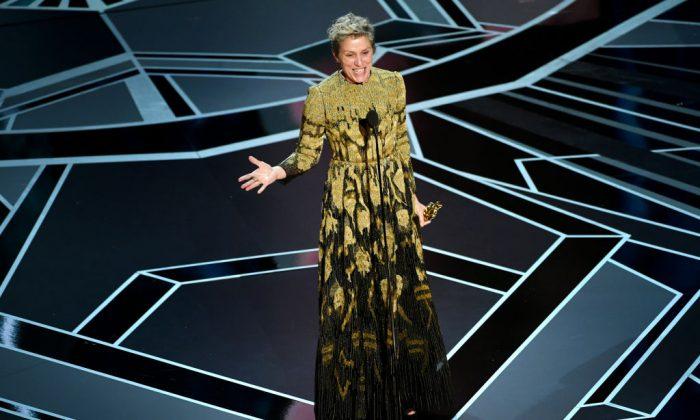 Frances McDormand Wins Best Actress Oscar for ‘Three Billboards’