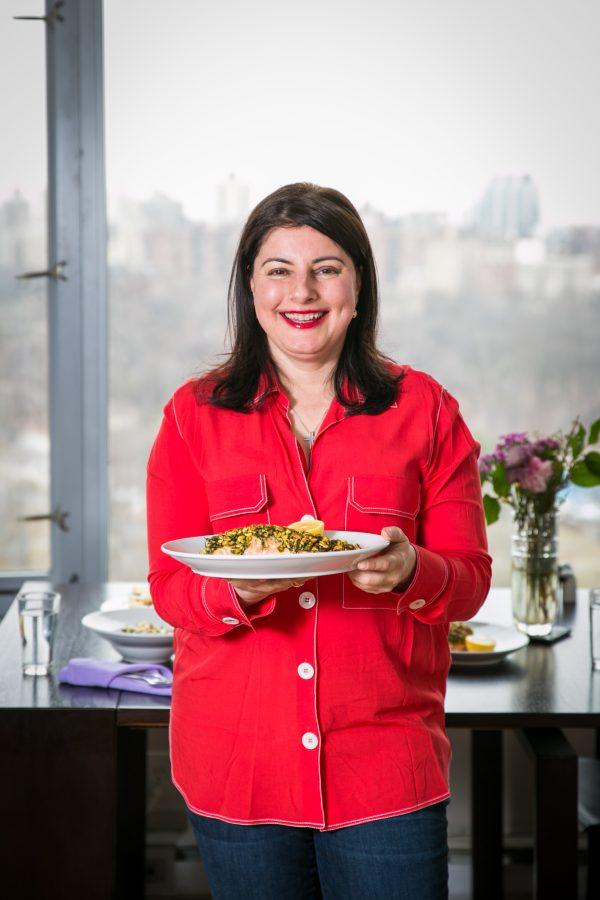 Chef, author, and cooking school founder Maria Benardis channels the wisdom of ancient Greek philosophers and physicians, from her New York apartment. (Benjamin Chasteen/The Epoch Times)