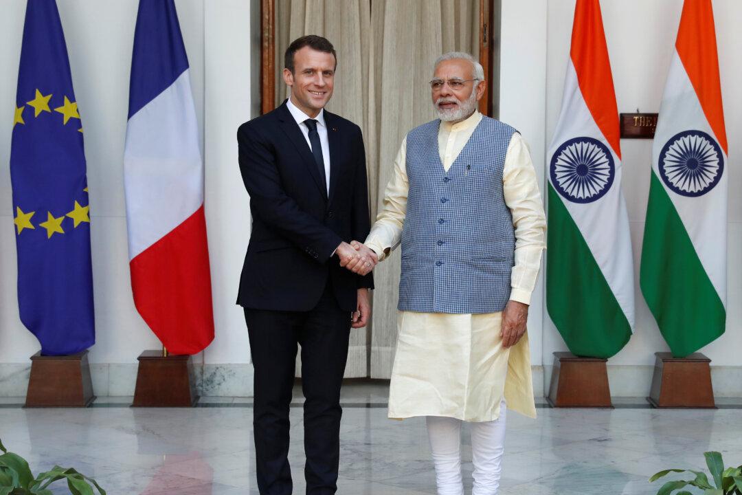 France Signs Deals Worth $16 Billion in India to Deepen Defense, Security Ties