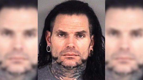 Jeff Hardy in a booking photo. (Cabarrus County Court)