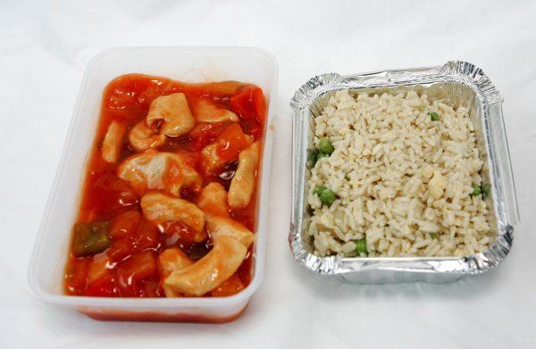 A file photo of a Chinese takeaway dish, July 29, 2008. (SWNS)