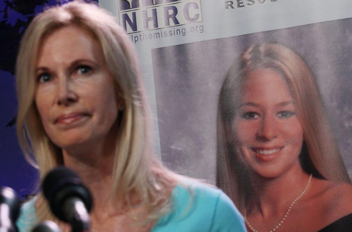 Beth Holloway participates in the launch of the Natalee Holloway Resource Center in Washington on June 8, 2010. (Mark Wilson/Getty Images)