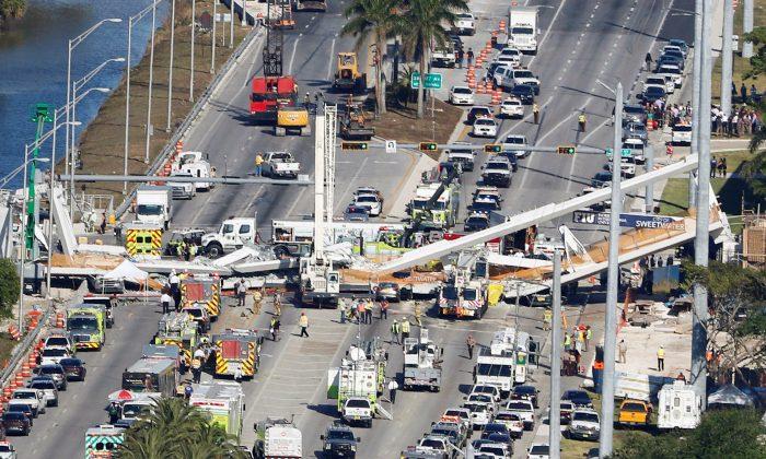 Dashcam Captures the Chilling Moment Florida FIU Bridge Collapses