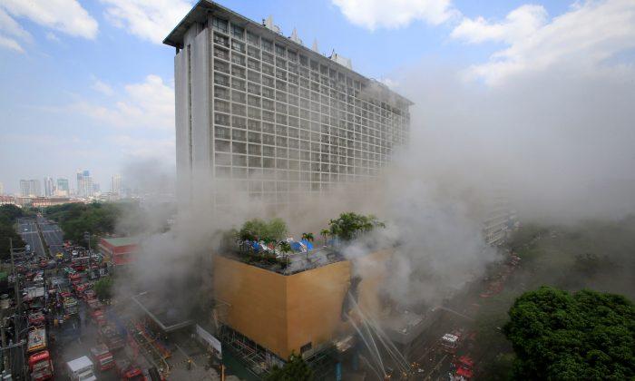 Death Toll in Philippine Hotel Fire Rises to Five