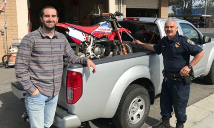 California Man Reunited With Dirt Bike Stolen From Him 17 Years Ago