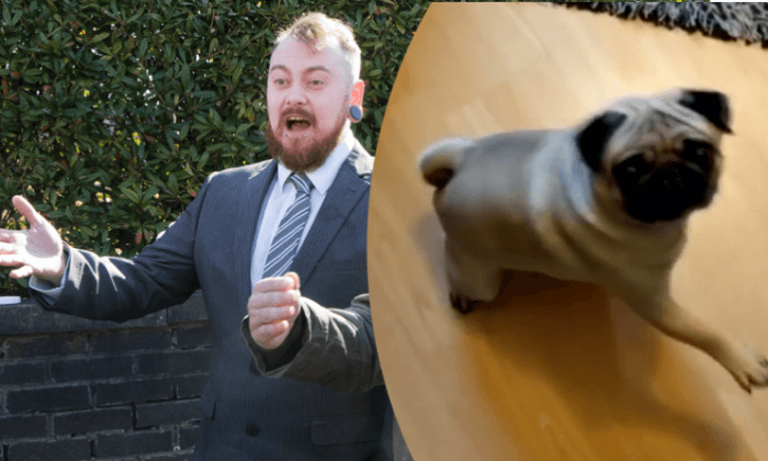 Man Found Guilty of Hate Crime for Teaching Girlfriend’s Pug to Give Nazi Salute