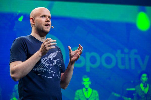 Daniel Ek, CEO and founder of Spotify, in New York on May 20, 2015. (Andrew Burton/Getty Images)