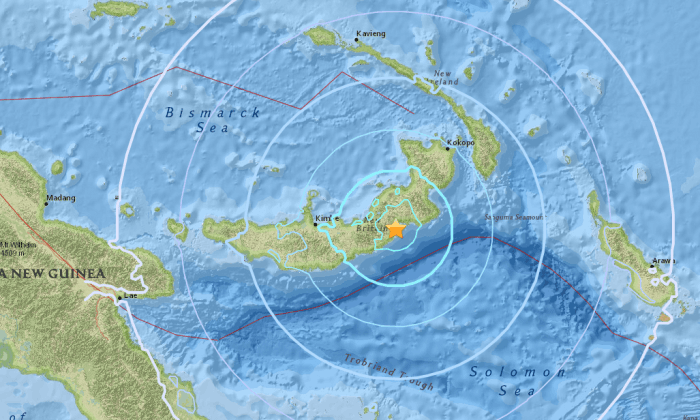 Magnitude 6.8 quake hits near Papua New Guinea: USGS