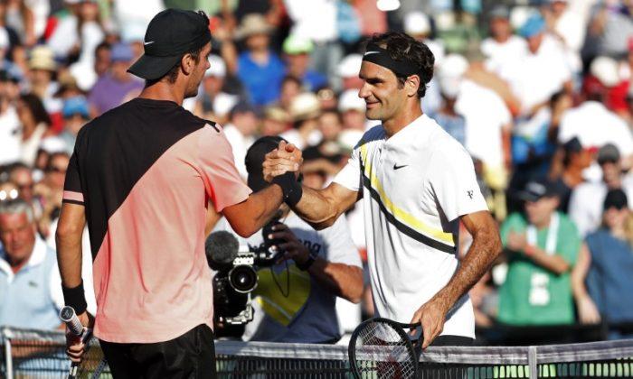 Federer Upset by Australian Kokkinakis in Miami