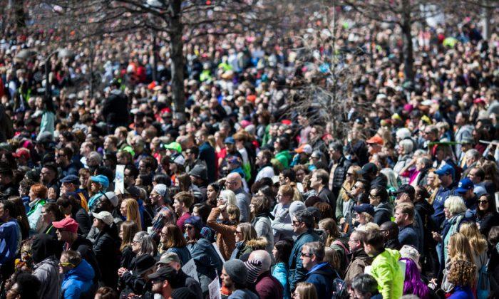 March for Our Lives Crowd Much Smaller Than Organizers’ Estimates