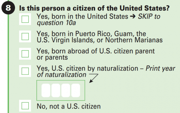 Question from the 2018 American Community Survey. (Screenshot/Public Domain)