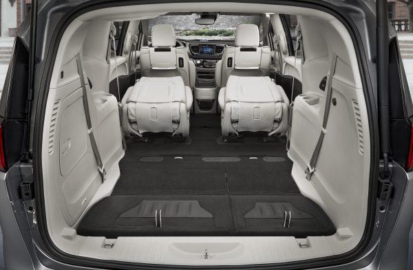 The generous interior volume of the Pacifica. (Courtesy of Fiat/Chrysler)