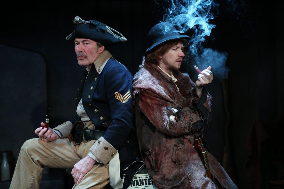 Colin Lane (L) and Adam Petherbridge in “The Rising of the Moon.” (Carol Rosegg)