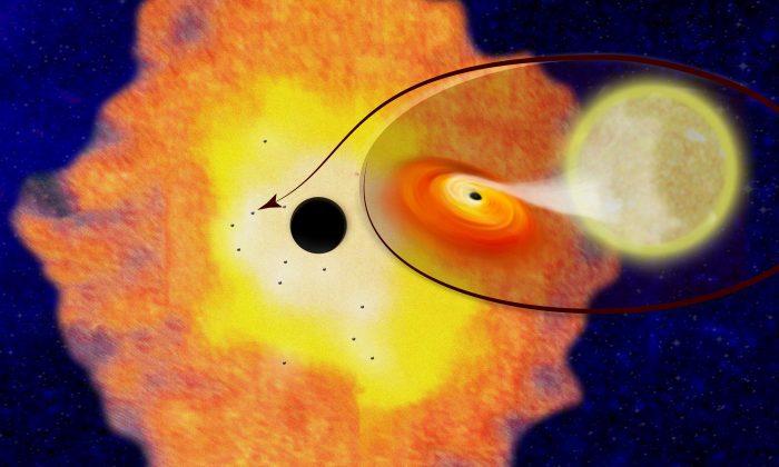 At the Center of Our Galaxy, There’s a Black Hole Party