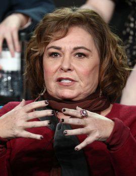 Executive producer/actress Roseanne Barr on Jan. 8, 2018 in Pasadena, California. (Frederick M. Brown/Getty Images)