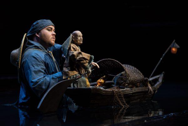 Owen McCausland as the Fisherman in "The Nightingale and Other Short Fables." (Gaetz Photography)